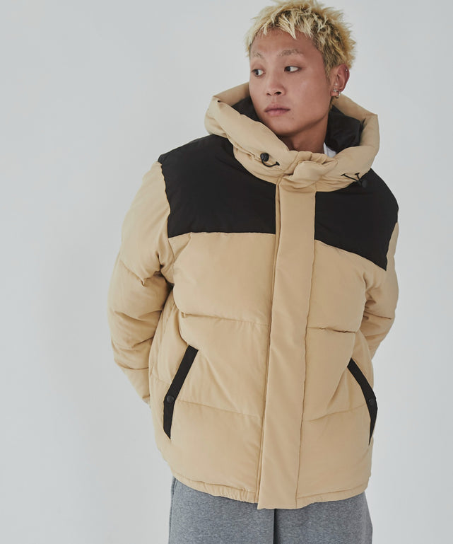 ベージュ モデル：178cm L着用