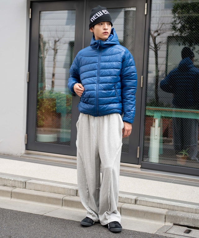 ブルー　モデル：180㎝　L着用