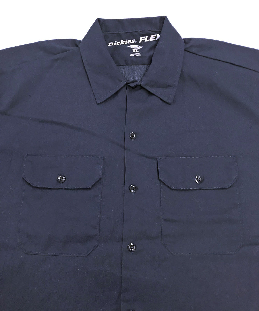 Dickies FLEX 半袖 ワークシャツ