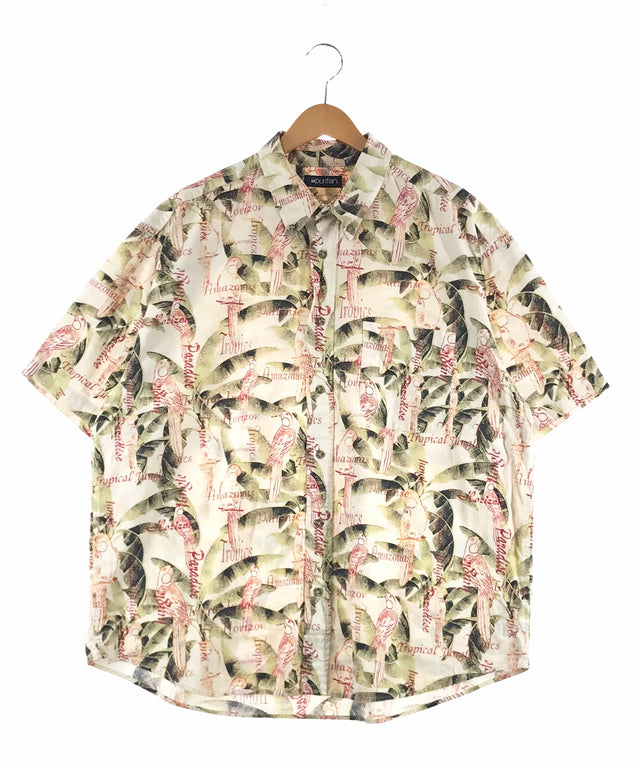 puritan 半袖柄シャツ/puritan 半袖柄シャツ