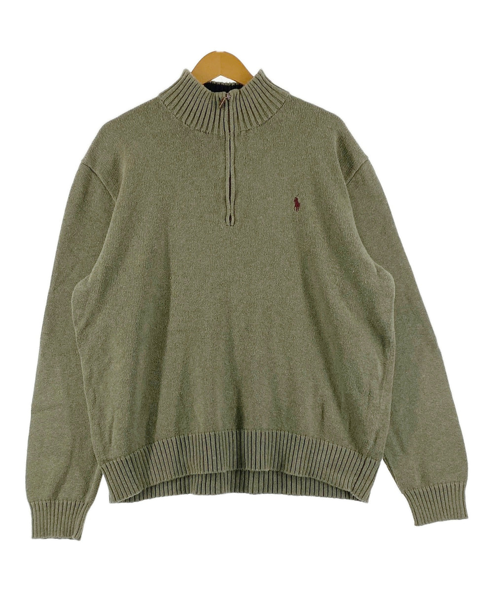 Ralph LaurenブランドハーフZIPニット