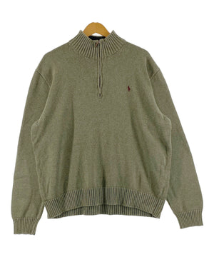 Ralph LaurenブランドハーフZIPニット