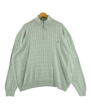 Ralph LaurenブランドハーフZIPニット