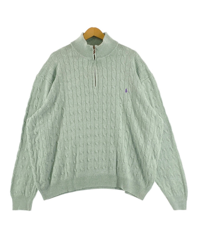Ralph LaurenブランドハーフZIPニット/Ralph LaurenブランドハーフZIPニット