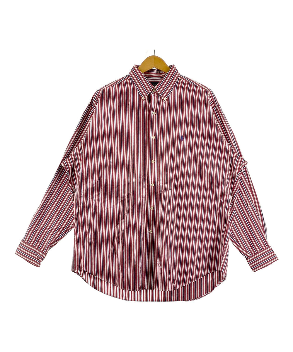 Ralph Laurenストライプブランドシャツ