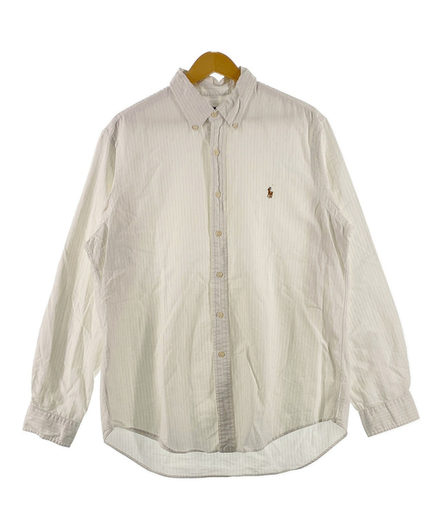 Ralph Laurenストライプブランドシャツ/Ralph Laurenストライプブランドシャツ