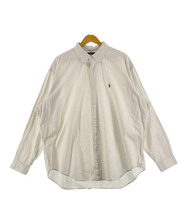 Ralph Laurenストライプブランドシャツ/Ralph Laurenストライプブランドシャツ