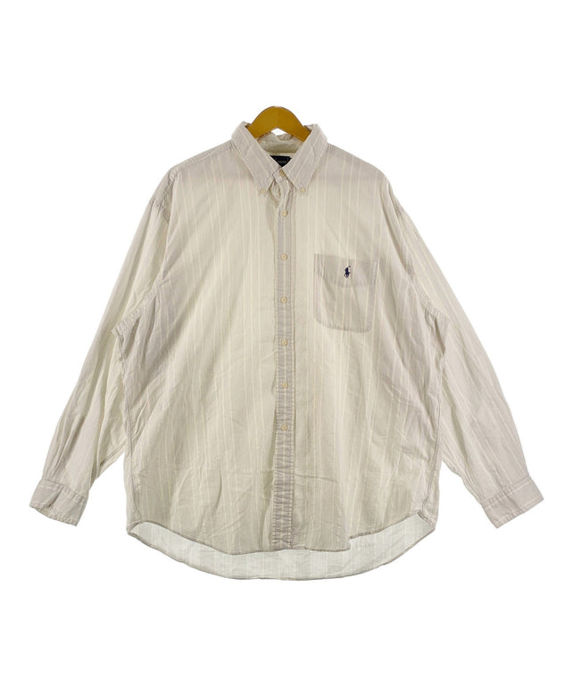 Ralph Laurenストライプブランドシャツ/Ralph Laurenストライプブランドシャツ