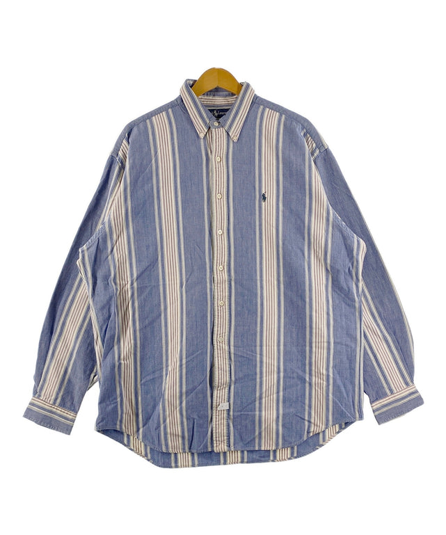 Ralph Laurenストライプブランドシャツ/Ralph Laurenストライプブランドシャツ