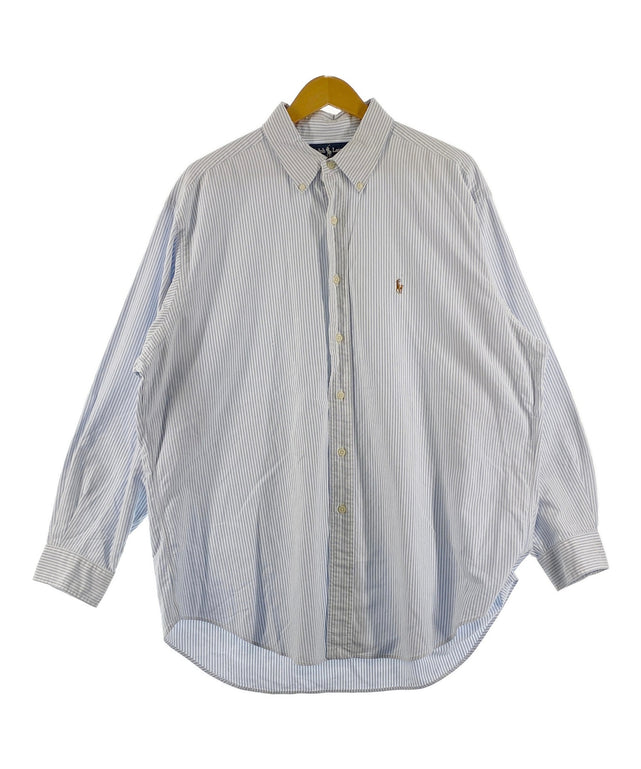Ralph Laurenストライプブランドシャツ/Ralph Laurenストライプブランドシャツ