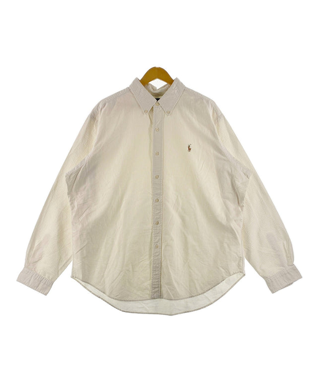 Ralph Laurenストライプブランドシャツ/Ralph Laurenストライプブランドシャツ