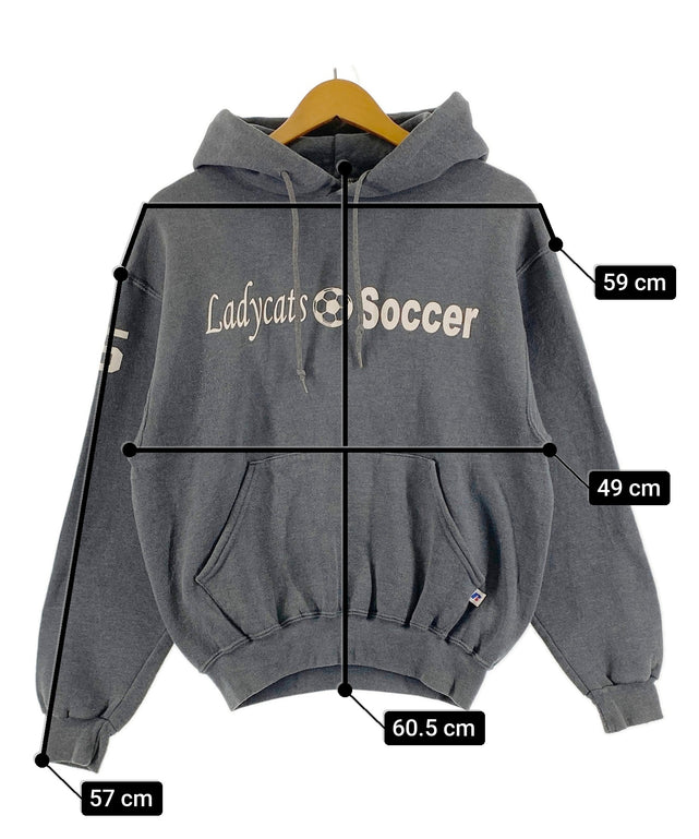 Ladycats SOCCER チームロゴスウェット