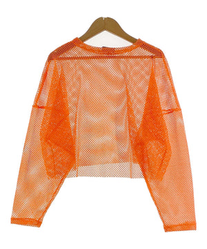 RIOT QUEEN メッシュカットソー