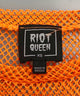 RIOT QUEEN メッシュカットソー