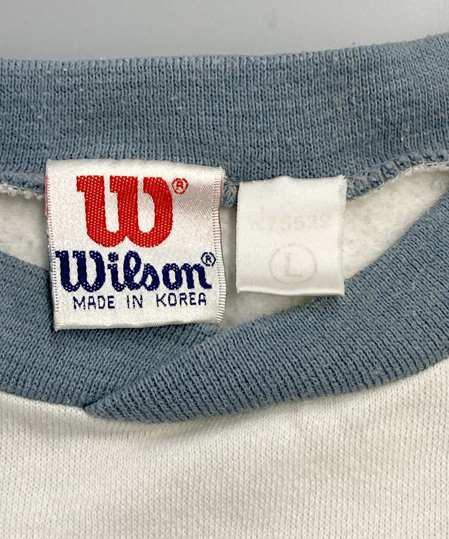 wilson プリントスウェット