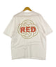 RED メッセージTシャツ