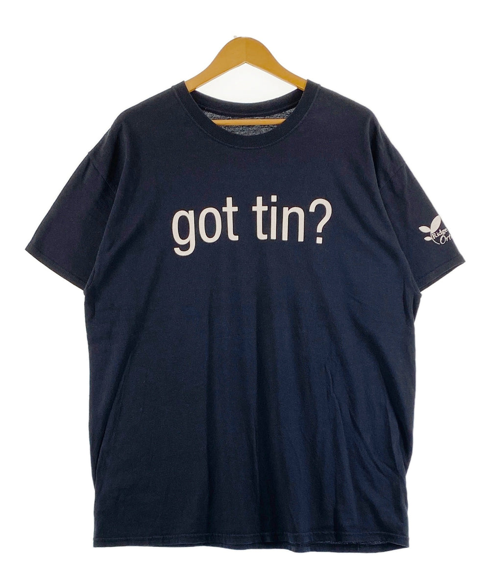 got tin? メッセージTシャツ