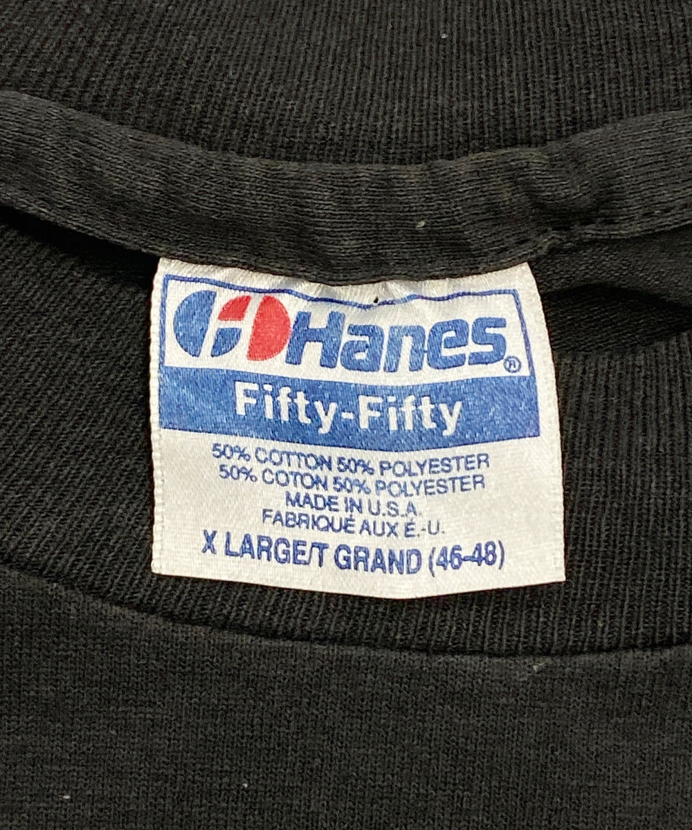 Hanes メッセージTシャツ