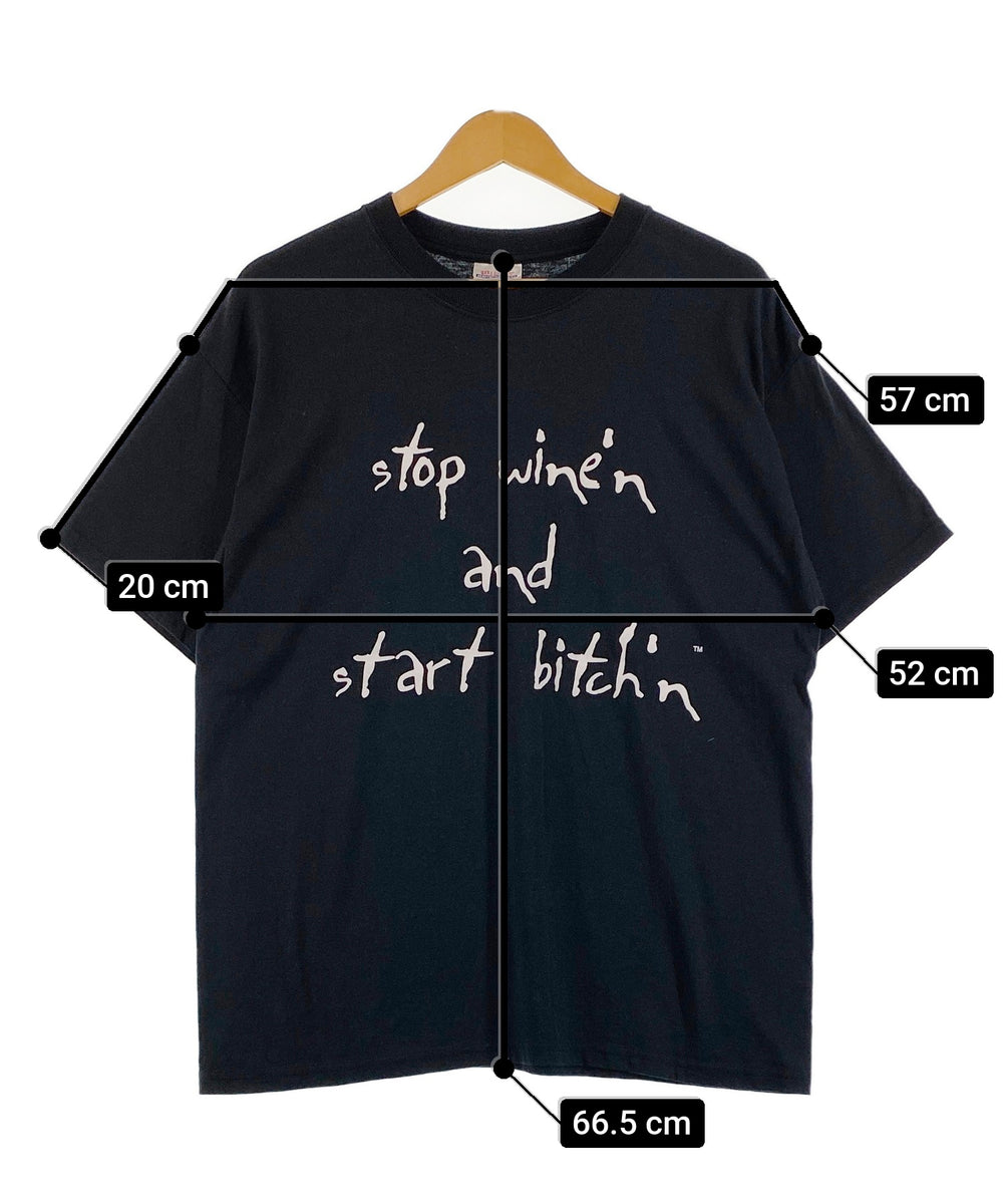 Hanes メッセージTシャツ
