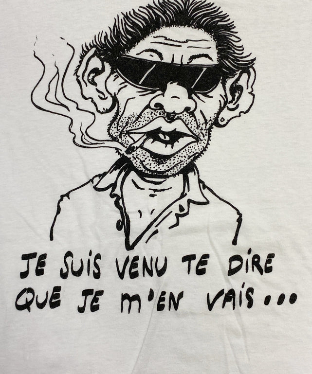 セルジュ ゲンズブール アートTシャツ