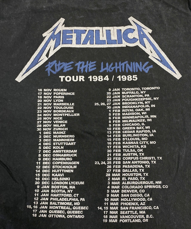 METALLICAバンドTシャツ