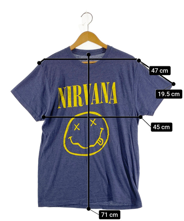 NIRVANAバンドTシャツ