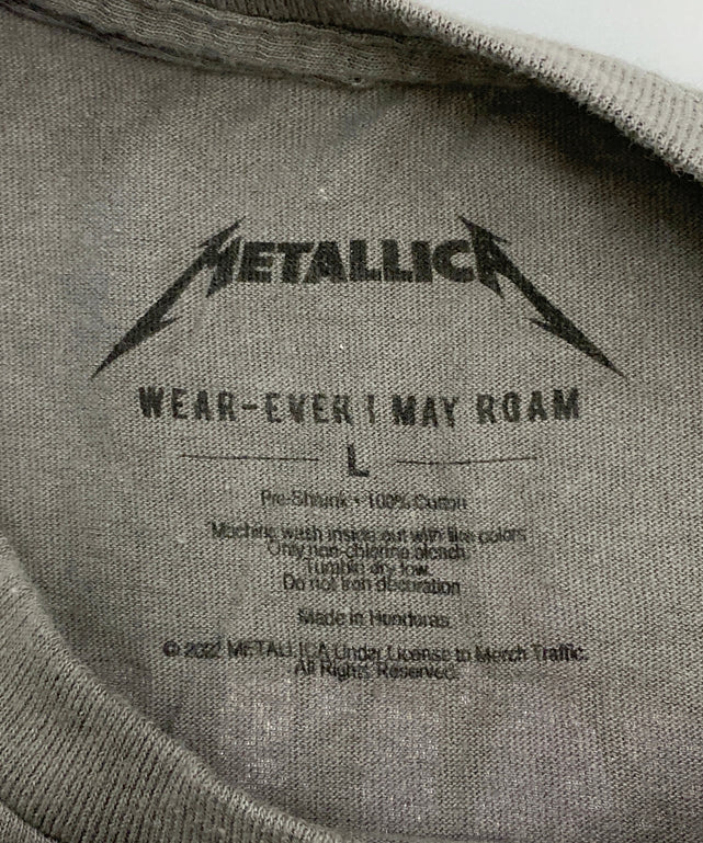 METALLICAバンドTシャツ