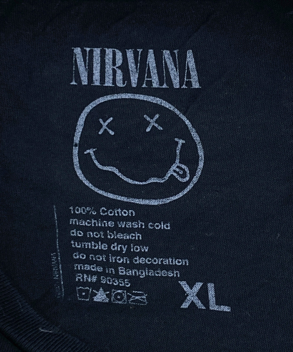 NIRVANAバンドTシャツ