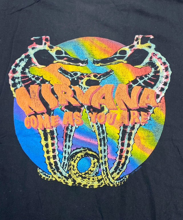 NIRVANAバンドTシャツ