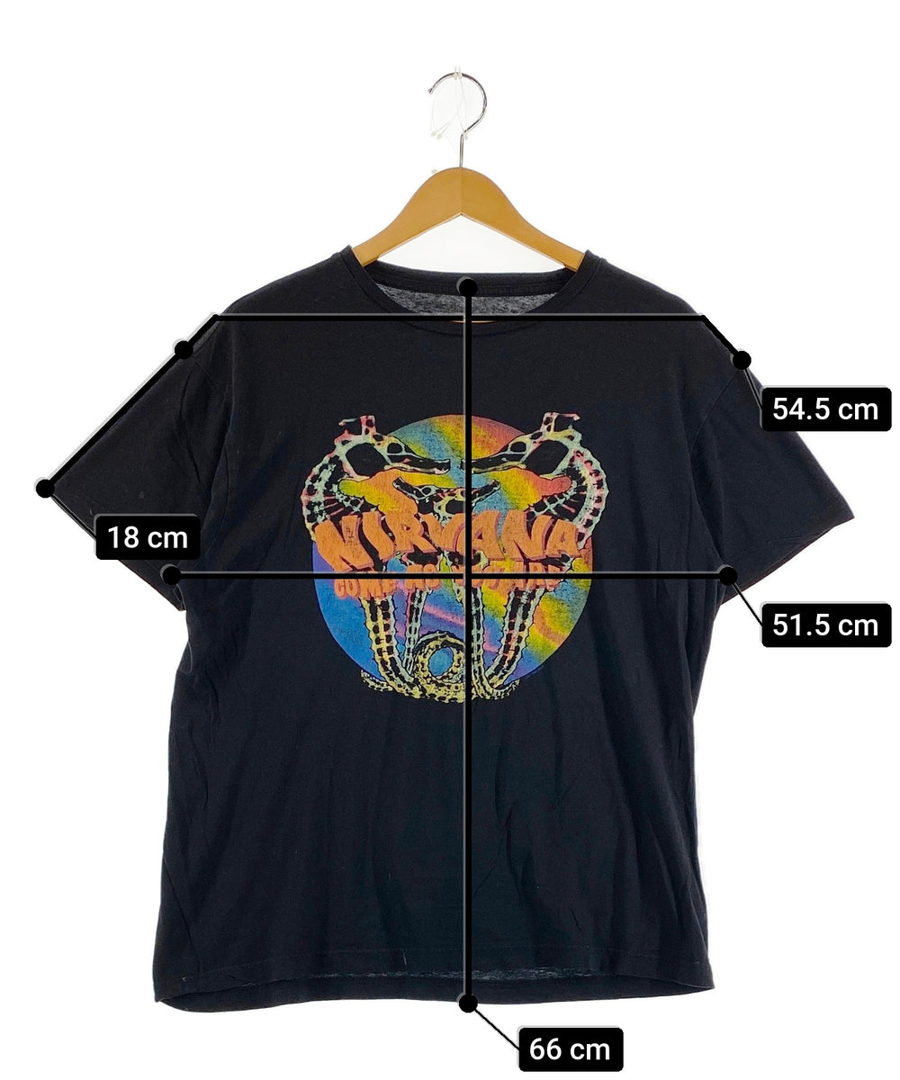 NIRVANAバンドTシャツ