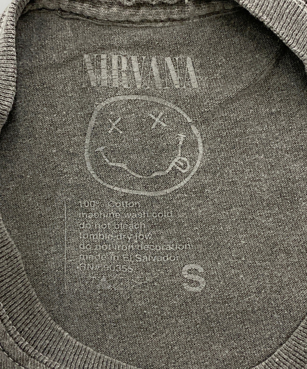NIRVANAバンドTシャツ