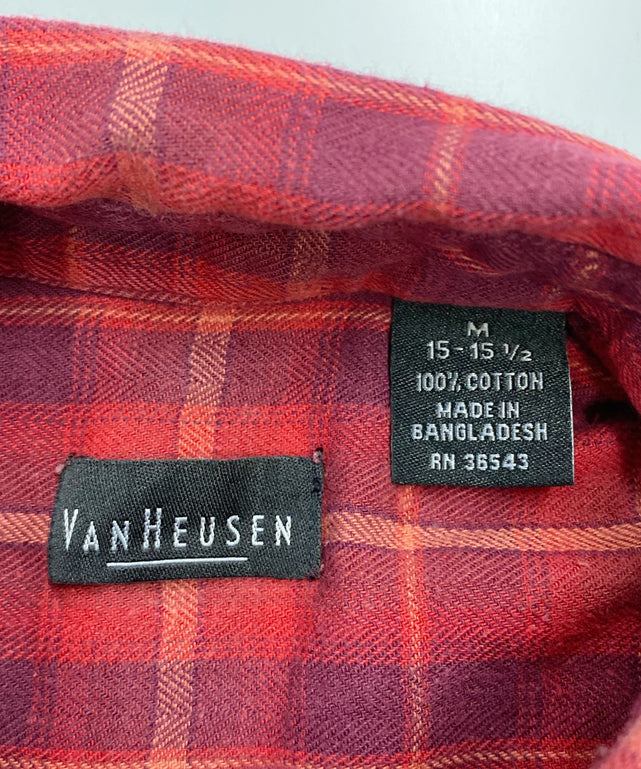 VAN HEUSEN ネルシャツ