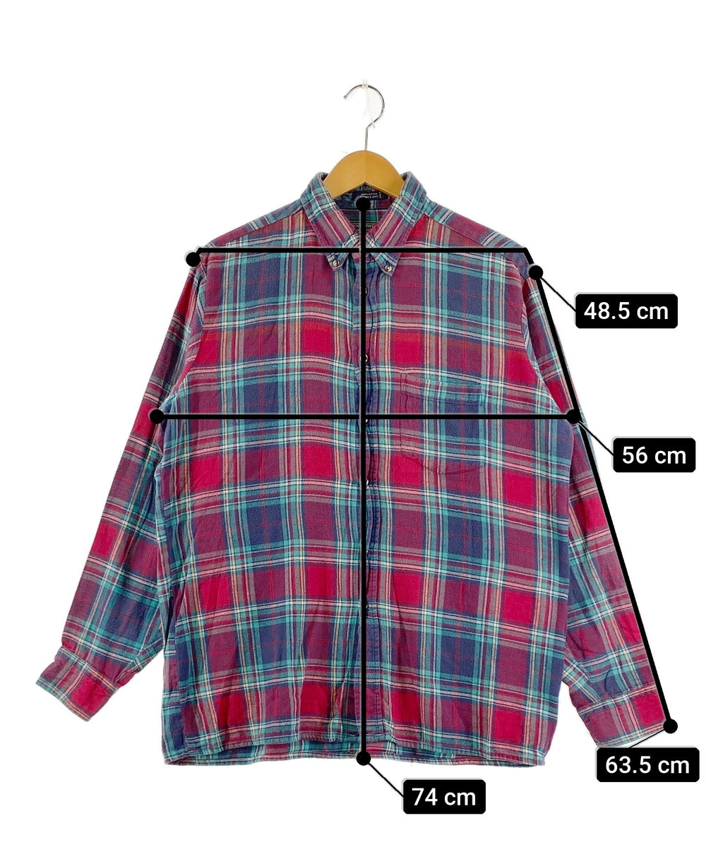 VAN HEUSEN ネルシャツ
