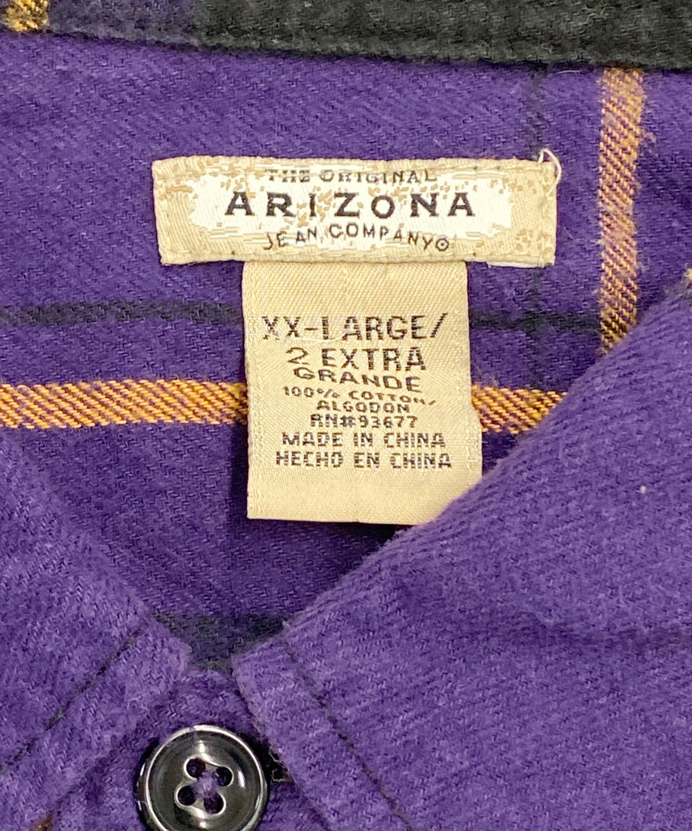 ARIZONA ネルシャツ