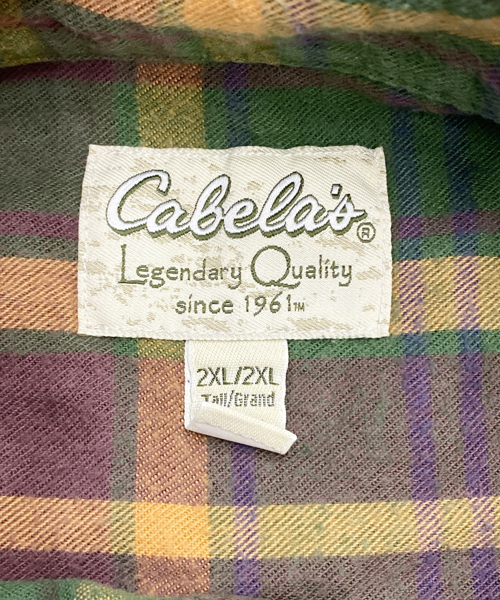 Cabelas ネルシャツ