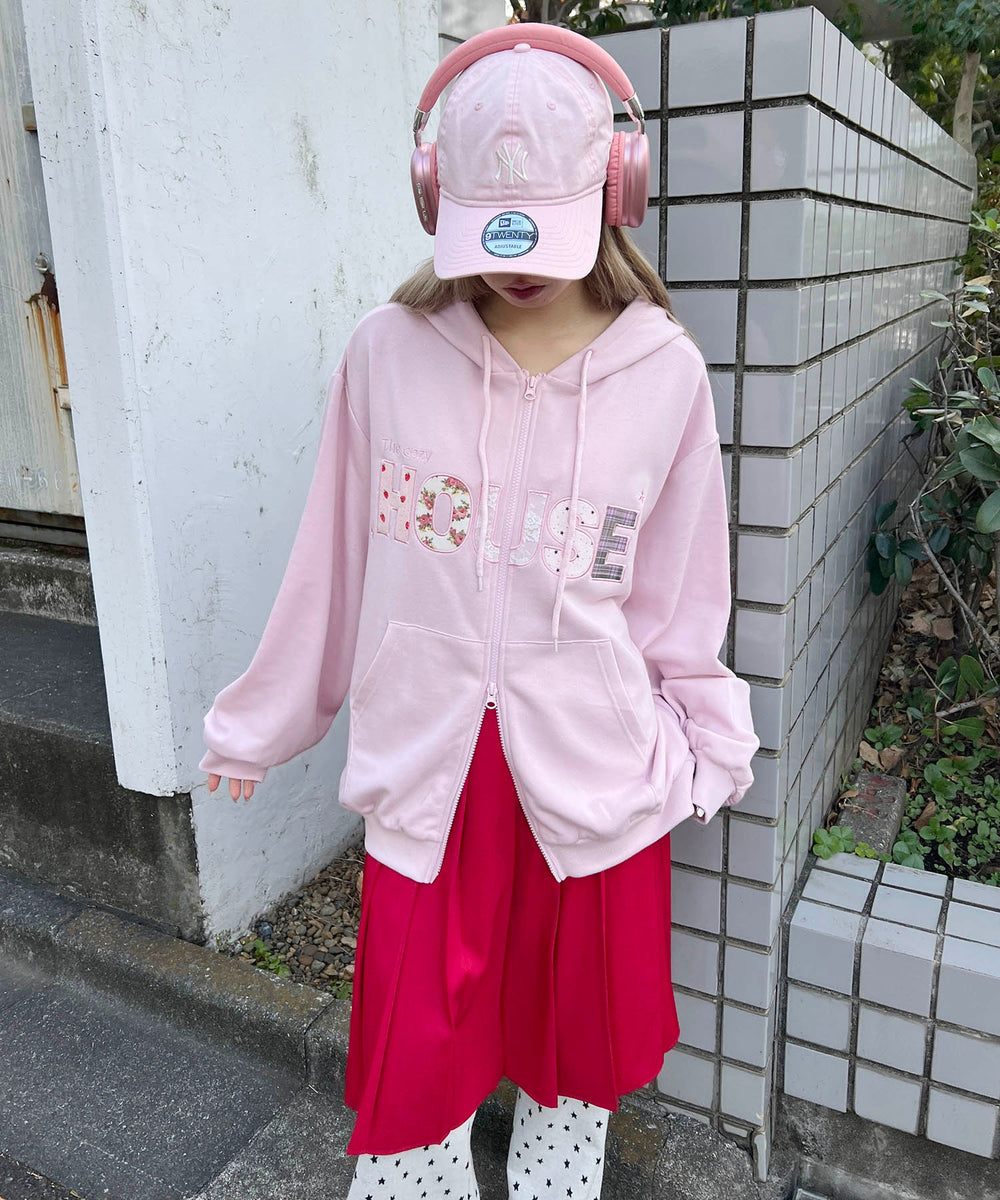ピンク モデル：160㎝ F着用