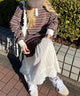 ブラウン モデル：160㎝ F着用