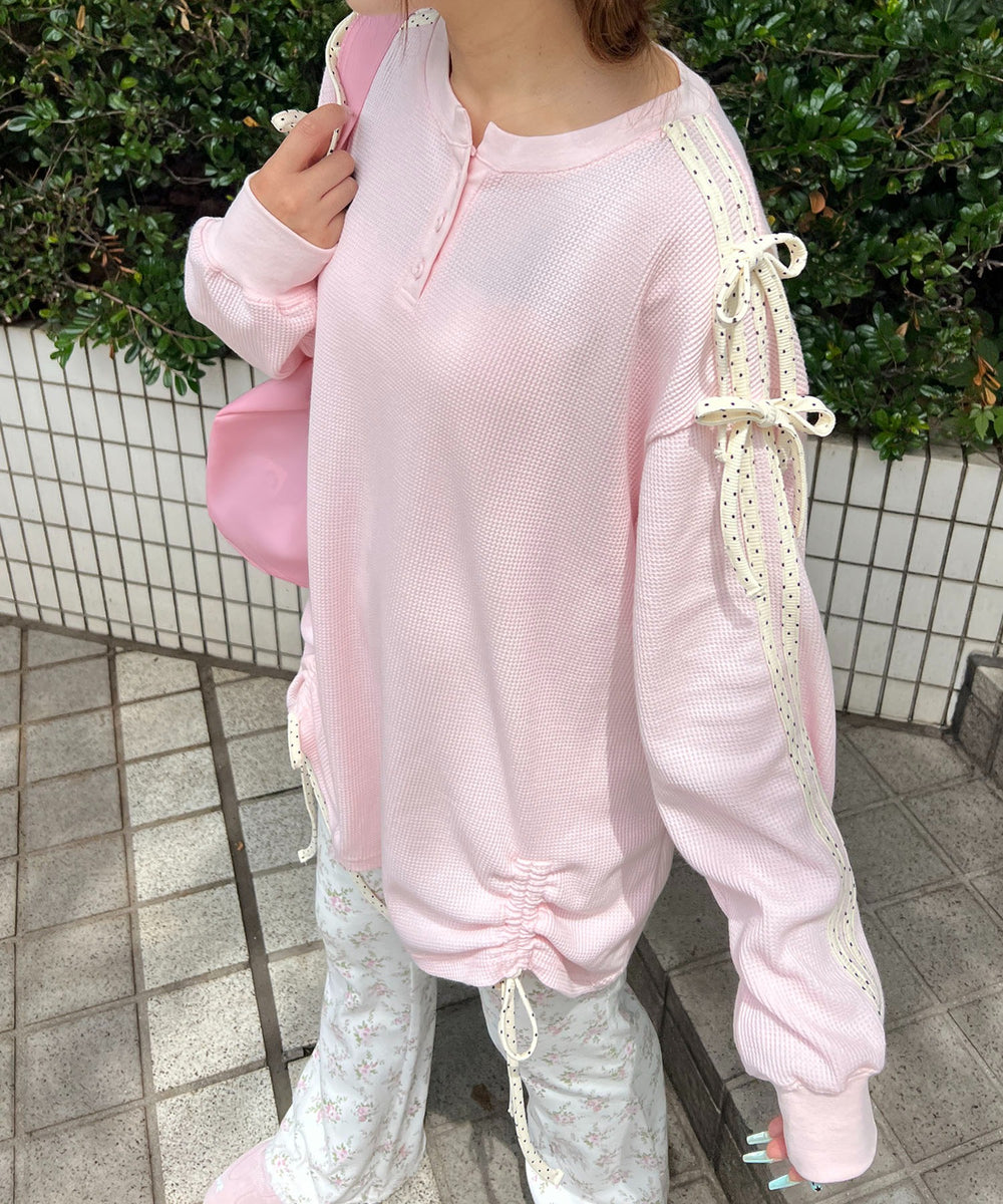 ピンク モデル：155㎝ F着用