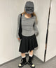 グレー モデル：160㎝ F着用