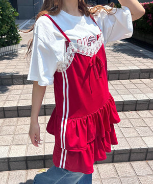 レッド モデル：155㎝ F着用
