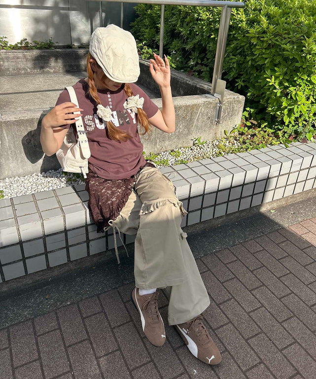 ブラウン モデル：155㎝ F着用