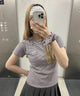 アソートシュシュセットTシャツ/ピンク モデル：160㎝ F着用