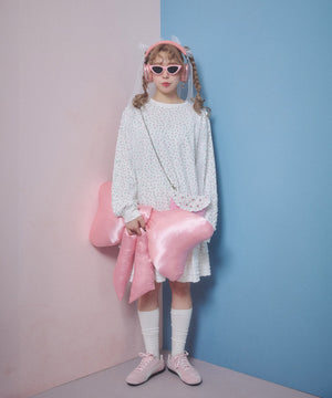 ピンク モデル：160㎝ F着用