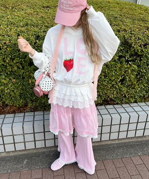 ピンク モデル：160㎝ F着用