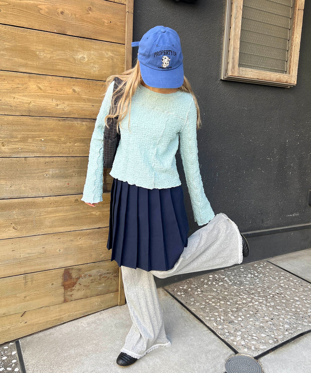 グレー モデル：160㎝ F着用