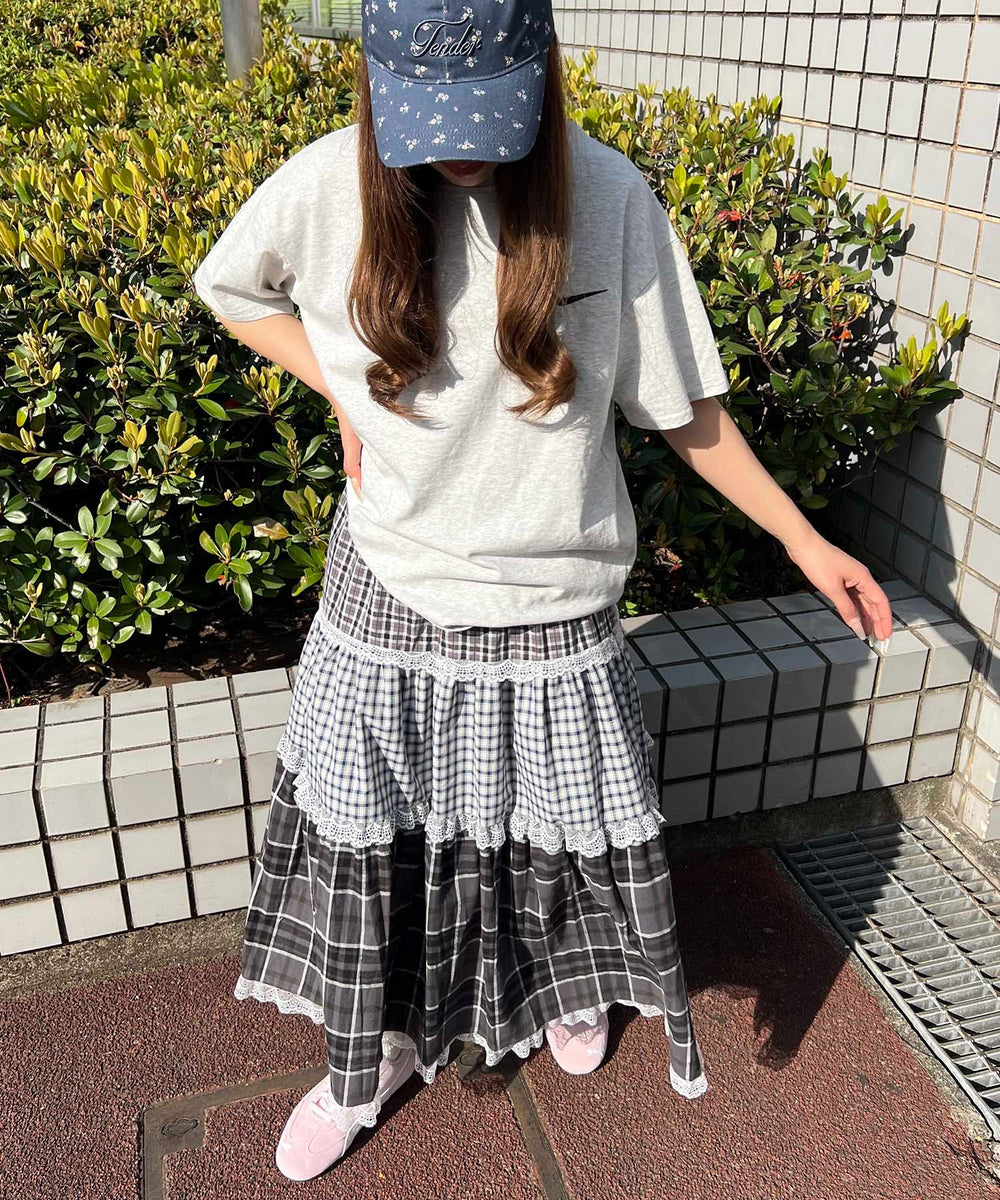 グレー モデル：154㎝ F着用