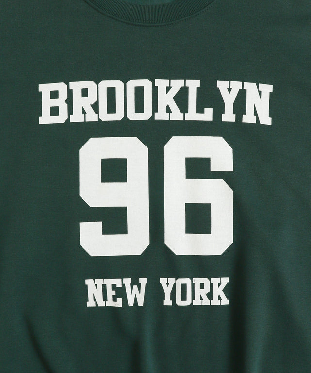 BROOKLYNナンバリングスウェット