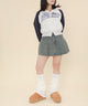 デニム中濃 モデル：147cm F着用