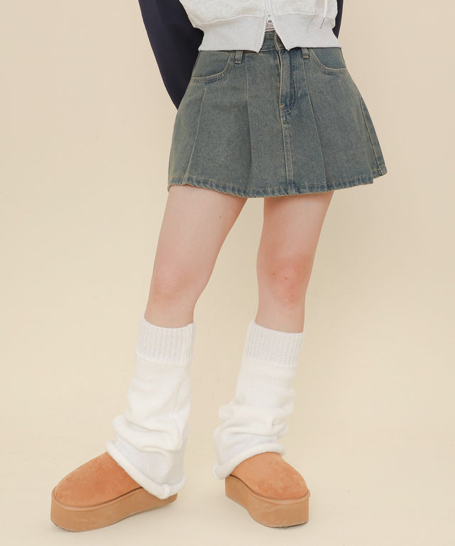 デニム中濃 モデル：147cm F着用