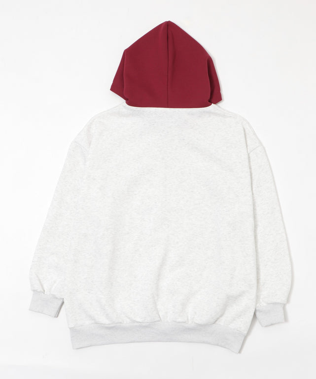 バイカラーロゴBIGパーカー